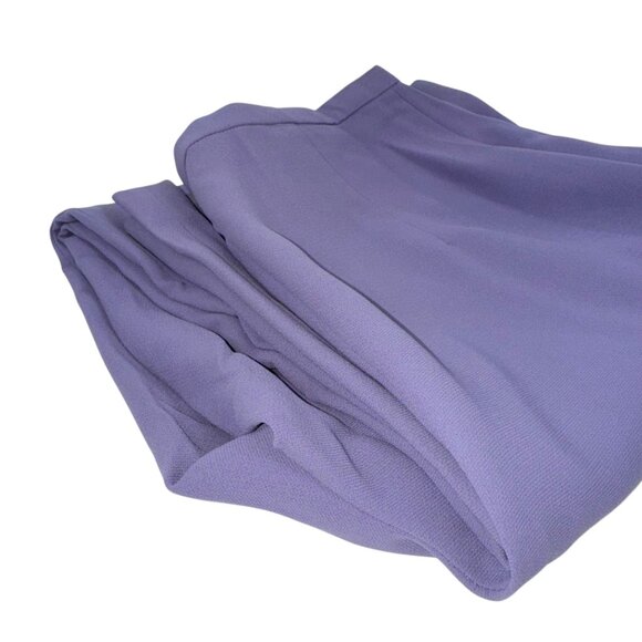 Vintage | Pierre Cardin Femme | 8 | Purple | Trousers | Classic | Minimalist - Picture 15 of 16